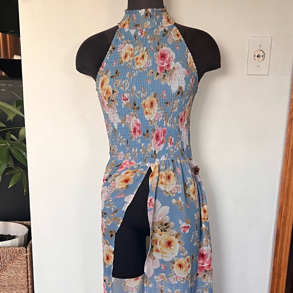 Smocked Maxi Top Size M